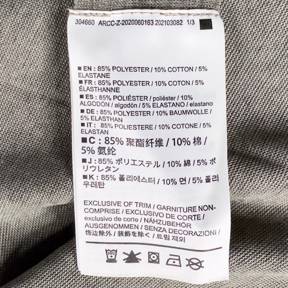 Arc'teryx Lumin Mock Neck Top Women’s XS Long Sleeve Shirt Heather Gray Gorpcore - Picture 7 of 13